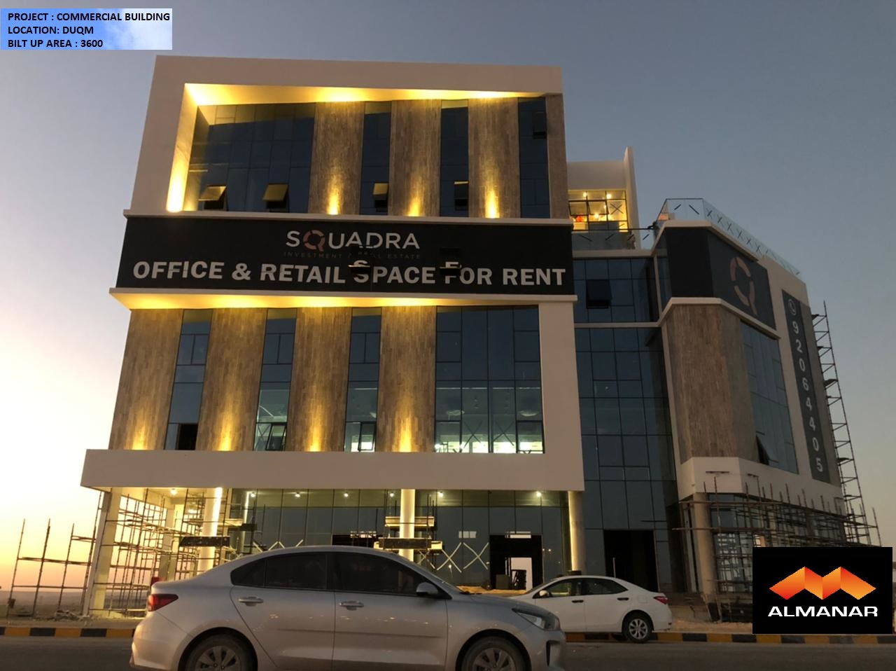 Commercial Building Exterior Design Services by Almanar construction LLC in Azaiba